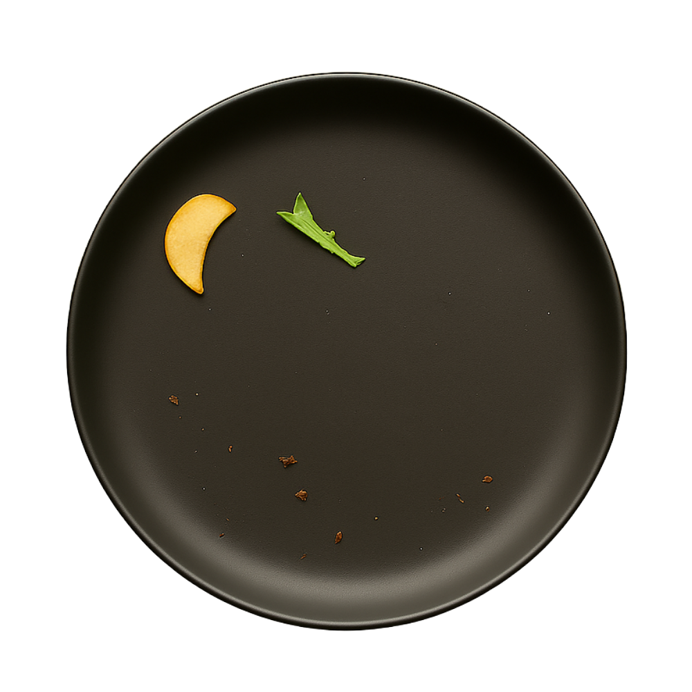 The satisfying last bite of a delicious salad